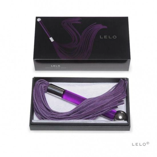 Замшева батіг LELO Sensua Suede Whip колір фіолетовий (10690017000000000) - зображення 2