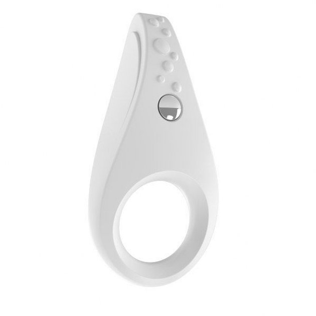 Эрекционное кольцо с вибрацией OVO B3 Vibrating Ring цвет белый (12390004000000000) - изображение 1