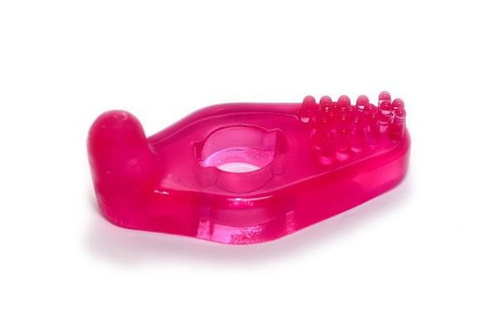 Насадка на пенис для стимуляции клитора Super Stretch цвет розовый (00827016000000000) - изображение 1