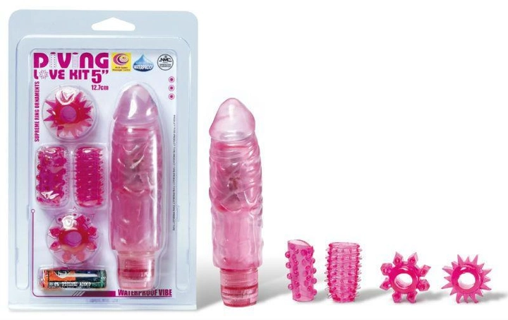 Розовый секс-набор Diving Love Kit (13173000000000000) - изображение 2