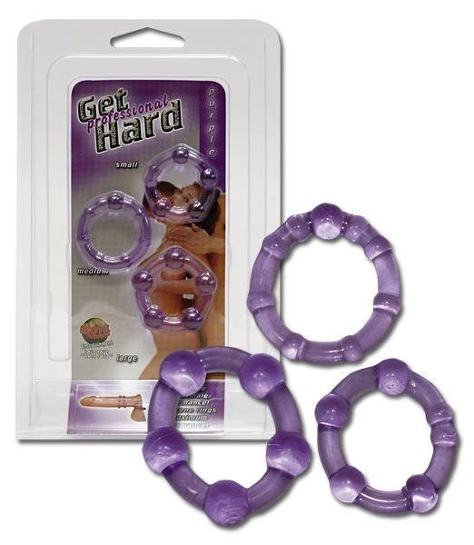 Get professional Hard(кільця-оргазм 3 шт.)фіолетові (05733000000000000) - зображення 2