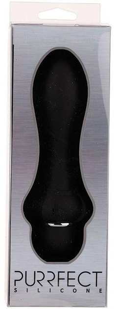 Анальний вібратор Purrfect Silicone Anal Vibrator Black (15334000000000000) - зображення 2