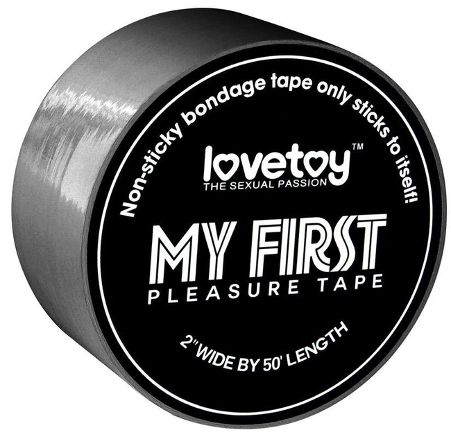 Бондажная лента My First Pleasure Tape цвет черный (18985005000000000) - изображение 1