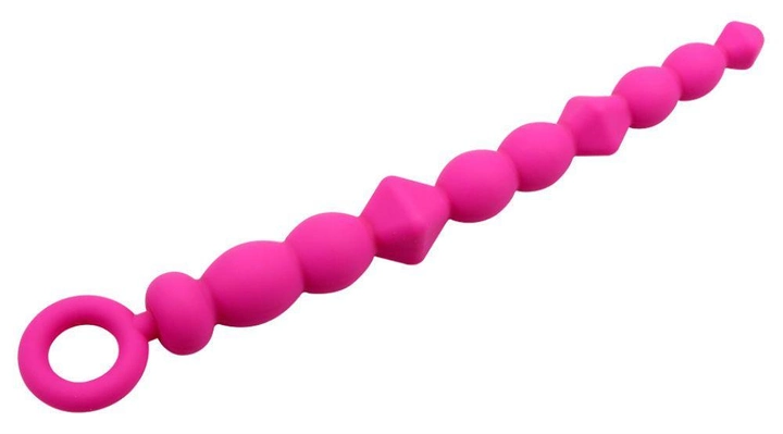 Анальний ланцюжок Chisa Novelties Fun Creation Bendy Beads колір рожевий (20100016000000000) - зображення 2