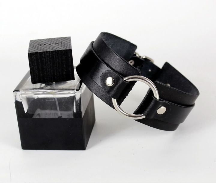 Кожаный чокер с кольцом Scappa размер XL (21571000012000000) - изображение 2