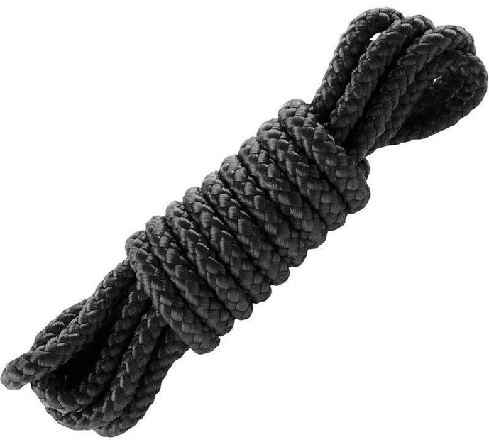 Бондажная веревка Fetish Fantasy Mini Silk Rope 6 Feet цвет черный (16023005000000000) - изображение 1