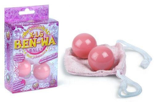 Рожеві вагінальні кульки Extra Large Ben-Wa Balls (08150000000000000) - зображення 1