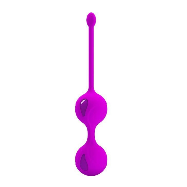 Вагінальні кульки Baile Pretty Love Kegel Tighten колір фіолетовий (04234017000000000) - зображення 1