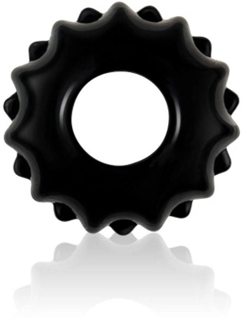 Ерекційне кільце Power Plus Cock Ring Series колір чорний (18909005000000000) - зображення 1
