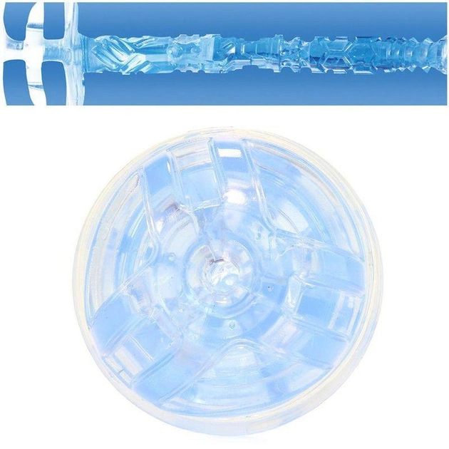 Мастурбатор-ороімітатор Fleshlight Turbo Ignition Blue Ice (19614000000000000) - зображення 2