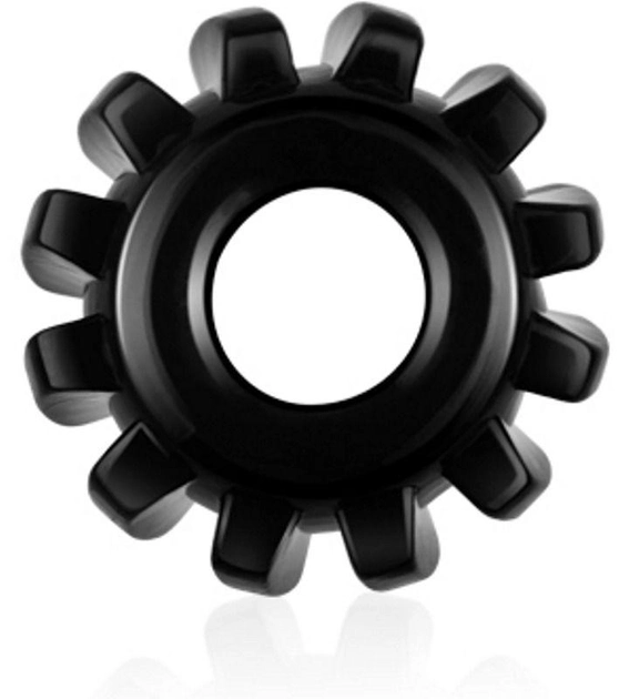 Ерекційне кільце Power Plus Cock Ring Series колір чорний (18908005000000000) - зображення 1