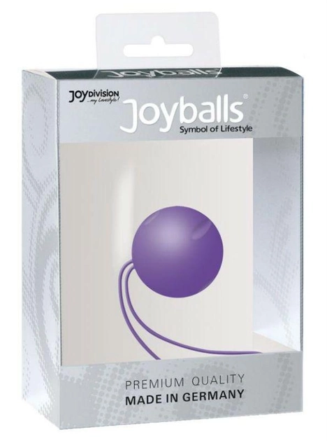 Вагінальний кулька Joyballs Single колір фіолетовий (17688017000000000) - зображення 1