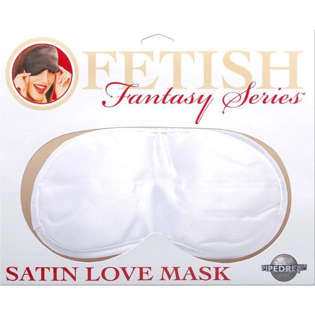 Маска на очі Fetish Fantasy Series Satin Love Mask White (03771000000000000) - зображення 1