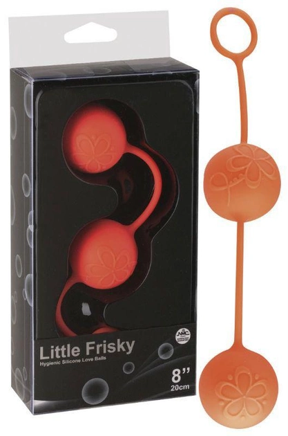 Вагінальні кульки Little Frisky колір помаранчевий (15459013000000000) - зображення 2