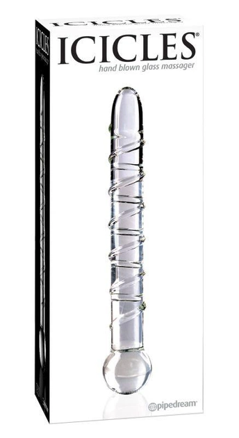Фалоімітатор скляний Icicles No. 1 (11611000000000000) - зображення 2