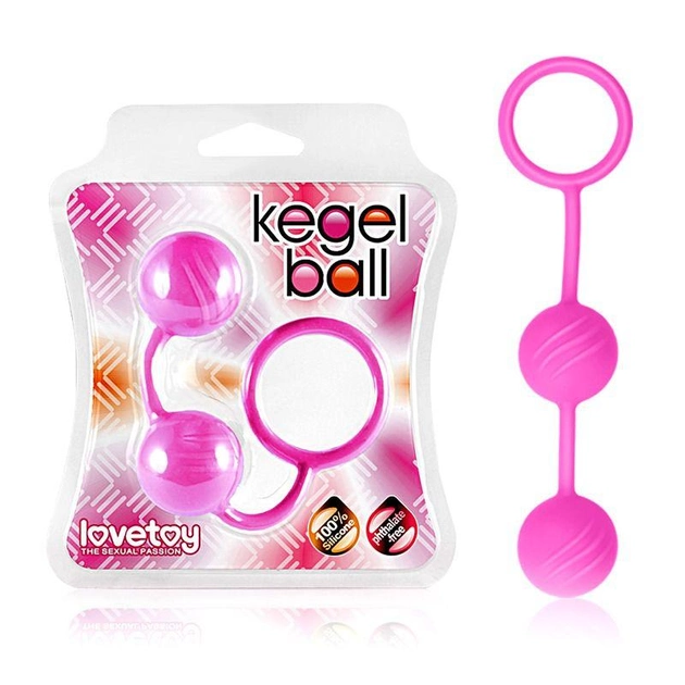 Вагинальные шарики Lovetoy Kegel Ball цвет розовый (18993016000000000) - изображение 2