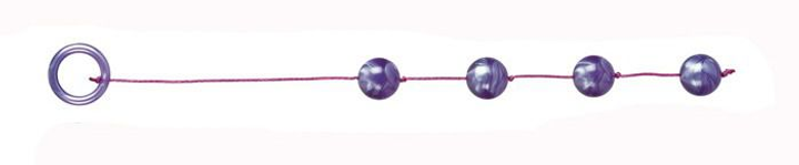 Класичні анальні кульки на нитці Acrylite Beads Small (00535000000000000) - зображення 1