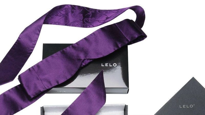 Шовкова маска Lelo Intima колір фіолетовий (11125017000000000) - зображення 1