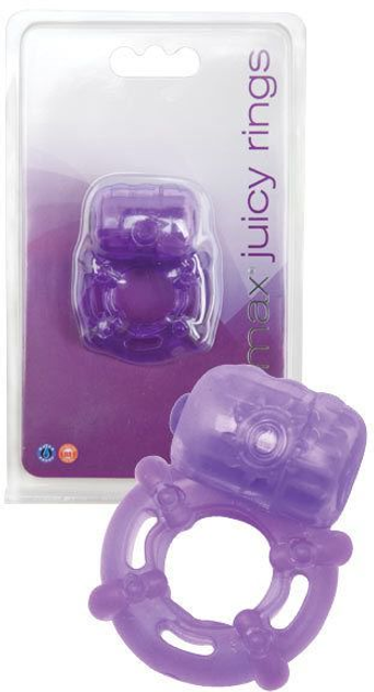 Віброкільце для пеніса Climax Juicy Rings колір бузковий (09701009000000000) - зображення 1