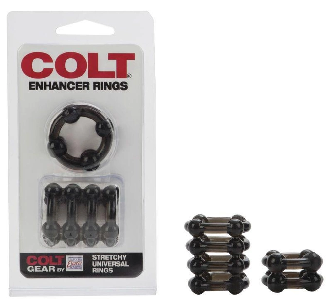 Два ерекційних кільця Colt Enhancer Rings колір чорний (11278005000000000) - зображення 2