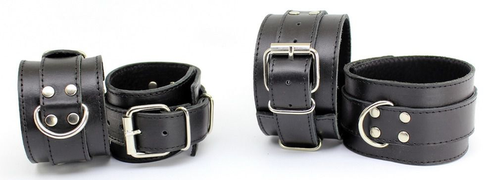 Комплект наручників і поножі Scappa розмір L (21671000010000000) - зображення 1