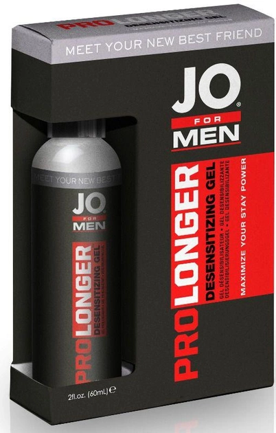 Мужской гель-пролонгатор System JO For Men Prolonger Desensitizing Gel, 60 мл (16142000000000000) - изображение 2