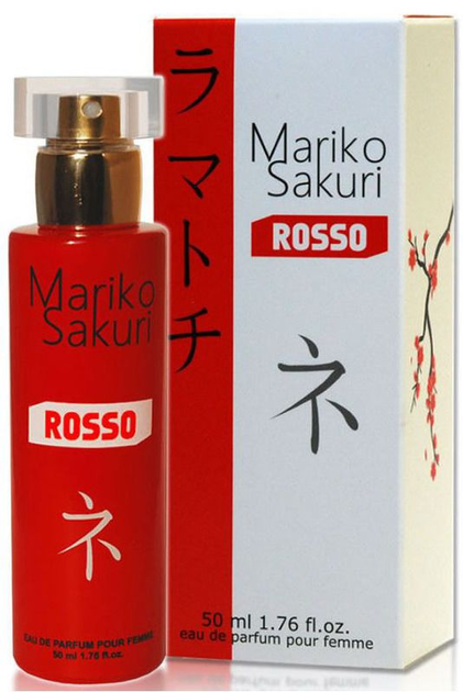 Духи с феромонами для женщин Mariko Sakuri Rosso, 50 мл (19632000000000000) - изображение 1