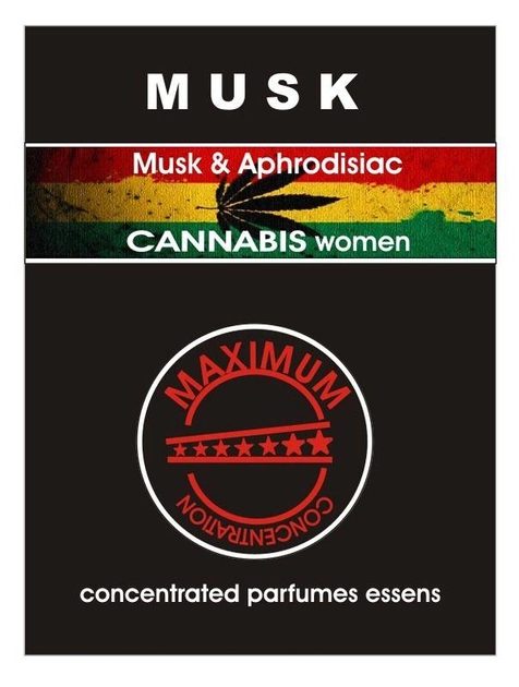 Есенція з феромонами для жінок Izyda Musk Cannabis, 5 мл (20725 трлн) - зображення 2