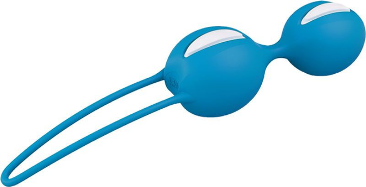 Вагінальні кульки Fun Factory Smartballs Duo колір блакитний (12589008000000000) - зображення 1