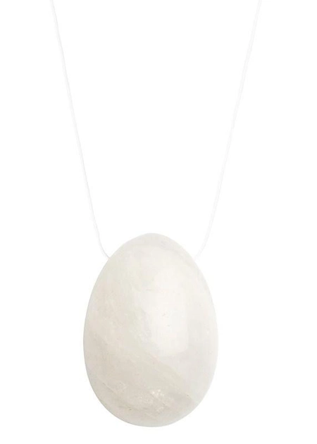 Яйцо йони из натурального камня La Gemmes Yoni Egg L цвет прозрачный (21789041000000000) - изображение 2