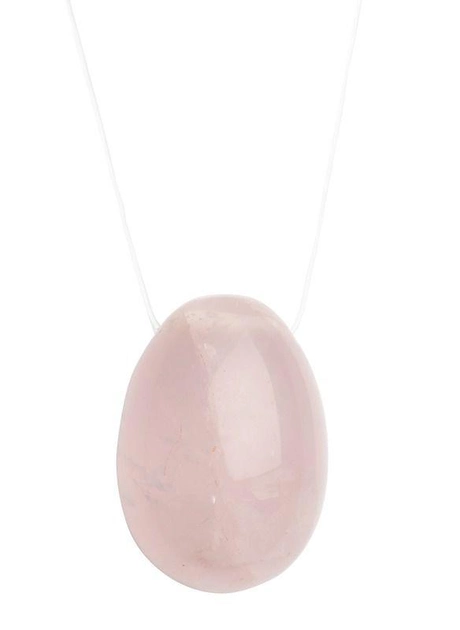 Яйцо йони из натурального камня La Gemmes Yoni Egg L цвет розовый (21789016000000000) - изображение 2