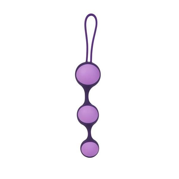 Вагінальні кульки Stella III Kegel Ball Set колір фіолетовий (12708017000000000) - зображення 1