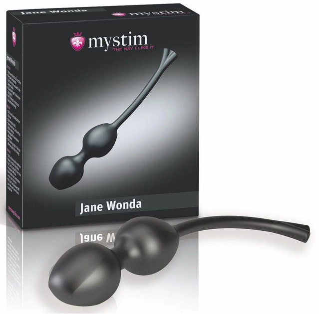 Вагинальные шарики с электростимуляией Mystim - Jane Wonda Geisha Balls Duo (21934000000000000) - изображение 2