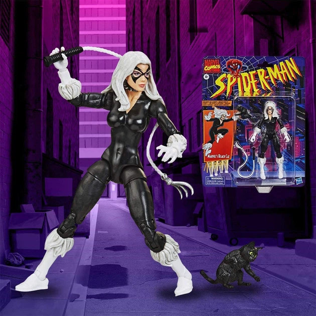Фигурка Человек Паук Черная Кошка Spider-Man Marvel Legends Series