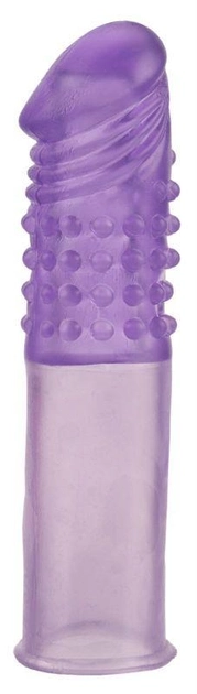 Насадка-подовжувач пеніса Mega Stretch Penis Extension колір фіолетовий (15856017000000000) - зображення 1