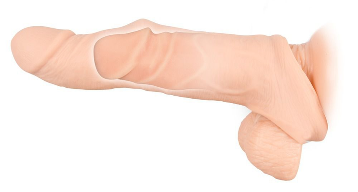 Подовжуюча насадка Nature Skin Penis Sleeve (10819000000000000) - зображення 1