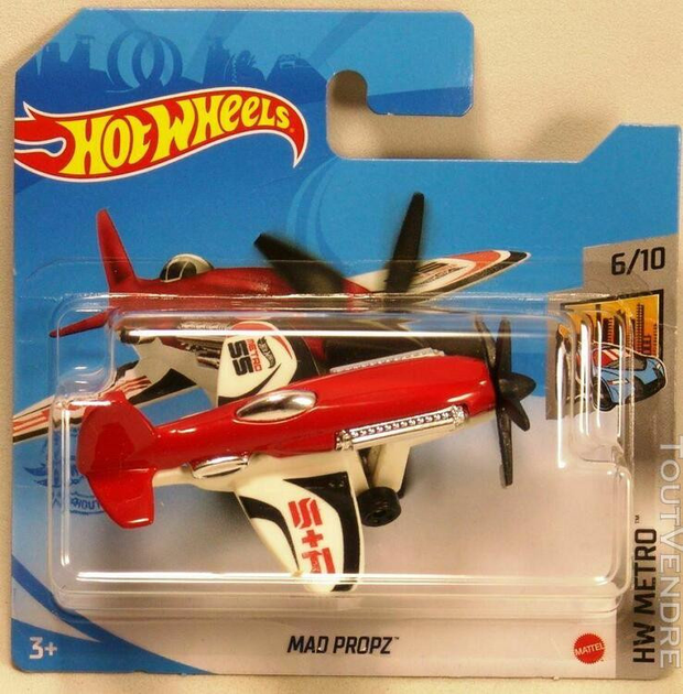 Hot Wheels MAD PROPZ red ROZETKA Zaika