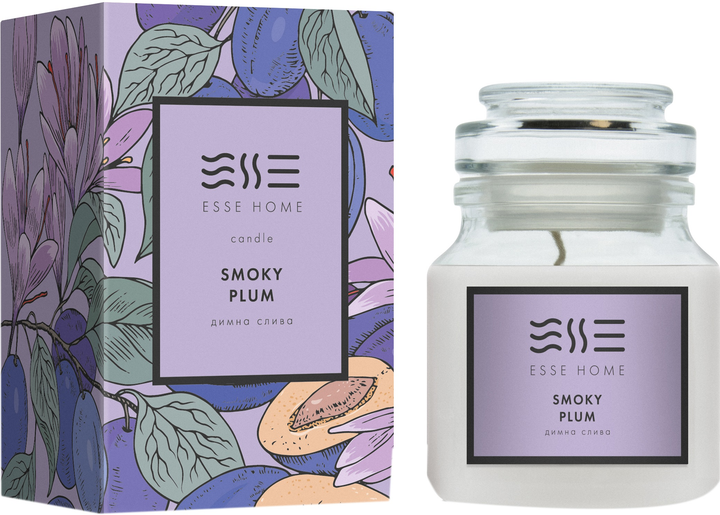 Свеча Esse серии Esse Home Smoky Plum 150 г (C-SP) (4820239120999 ) - изображение 1