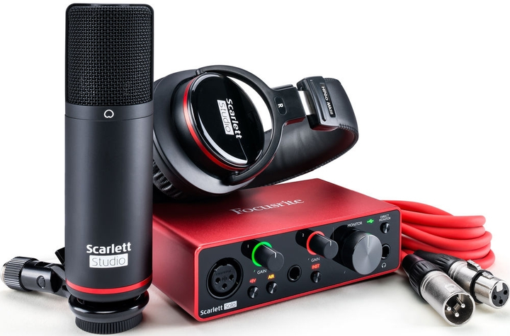 Cтудийный набор Focusrite Scarlett Solo Studio (3Gen) – фото