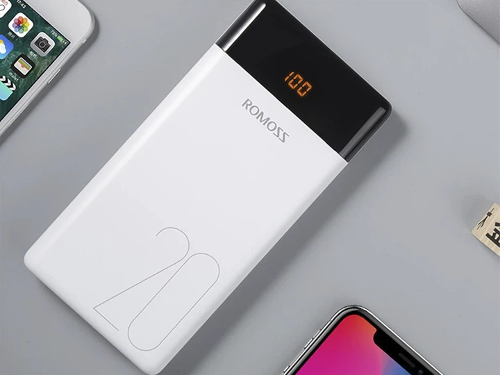 Power Bank Romoss LT20 20000мАч 2xUSB Белый (1010-143-00) – низькі ціни,  кредит, оплата частинами в інтернет-магазині ROZETKA | Купити в Україні:  Києві, Харкові, Дніпрі, Одесі, Запоріжжі, Львові