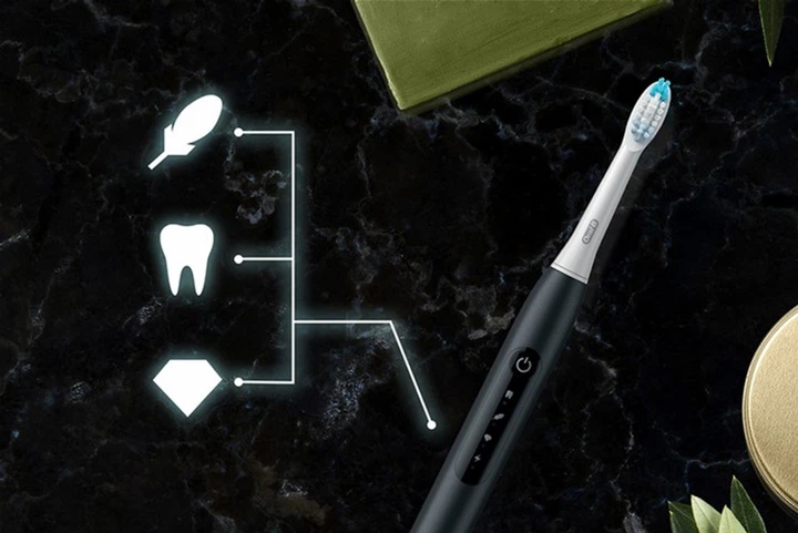 Електрична зубна щітка Oral-B Pulsonic Slim Luxe 4500 Чорна (4210201396420) - зображення 8