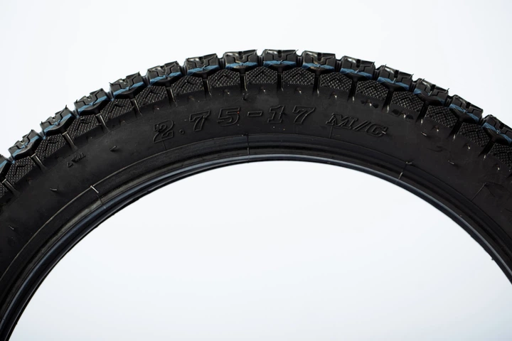 Покришки SC TYRE на мопед 2.75 - 17 шестишаровий + камера шосе - зображення 4