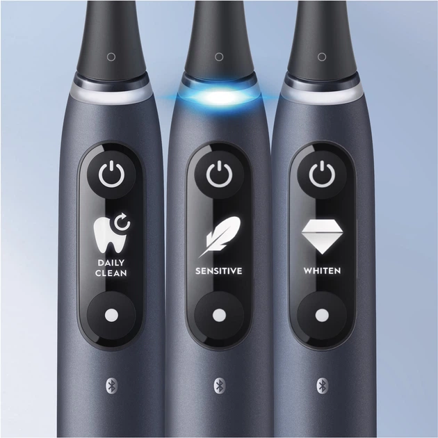 Електрична зубна щітка Oral-B iO Series 7 Чорна - зображення 6