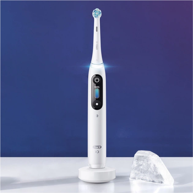 Электрическая зубная щетка Oral-B iO Серия 8 Белая (4210201363064) - изображение 6