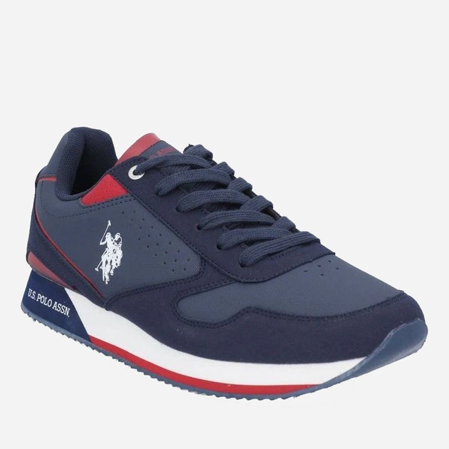 Sneakersy męskie U.S. Polo Assn NOBIL003M-AYH1 43 28 cm Ciemnogranatowe (8055197239117) - obraz 2