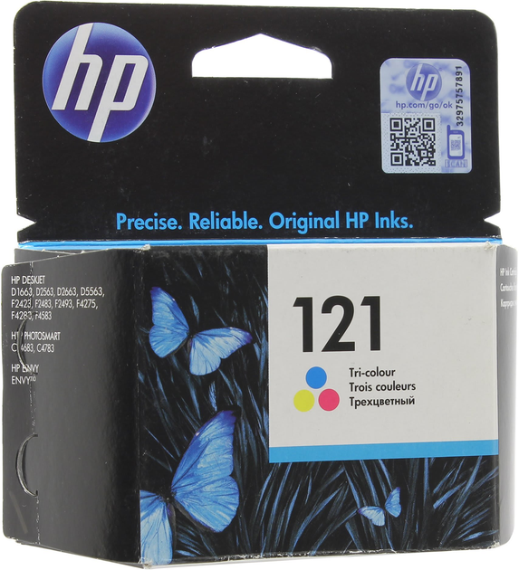 Картридж для HP DeskJet F4280 HP 121 Color CC643HE – фото, отзывы ...