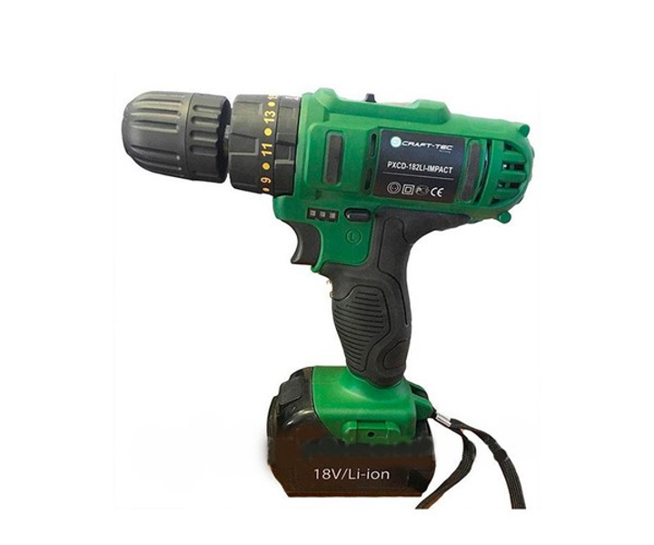 Шуруповерт Craft-Tec PXCD-182Li-impact – фото, отзывы, характеристики в ...