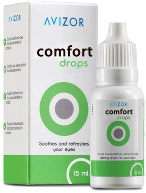 Капли для глаз Avizor Увлажняющие капли Comfort Drops 15 мл - зображення 1