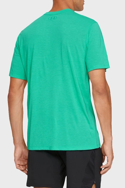 Мужская бирюзовая футболка UA Threadborne SS Under Armour XS 1325029 ...