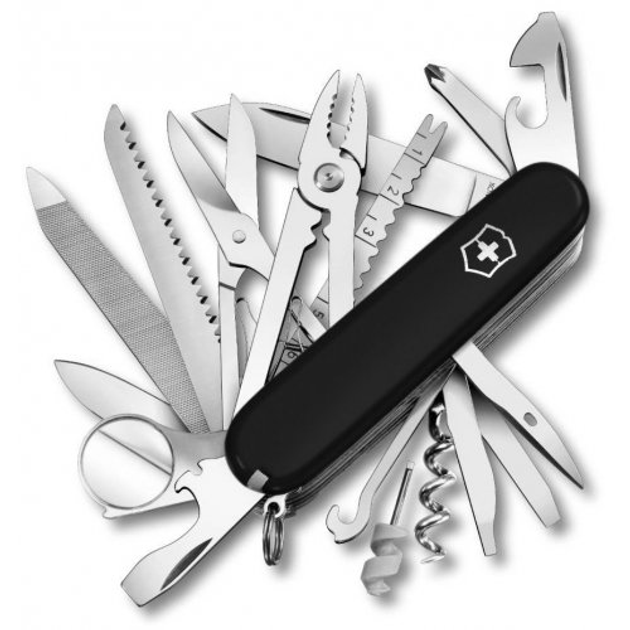 Ніж Victorinox Swisschamp 1.6795 чорний - зображення 1